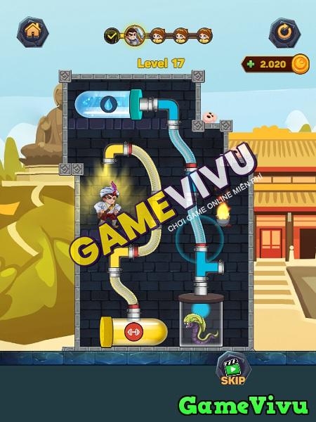 game Hero Pipe Rescue: Water Puzzle hình ảnh 3
