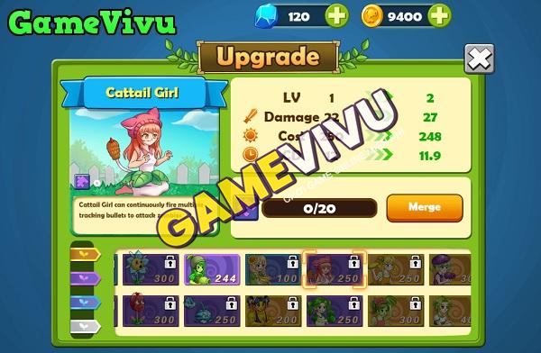 game Plants vs Zombies siêu cấp Ultimate Plants TD